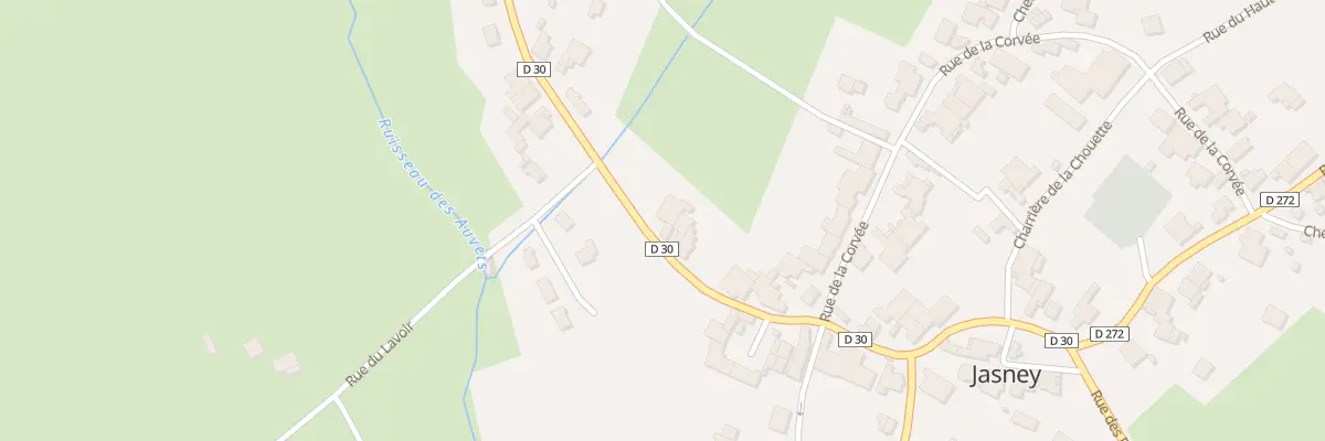 Plan du 10 Rte de Melincourt à Jasney