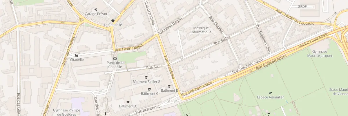 Plan du 15 Rue Sellier à Nancy