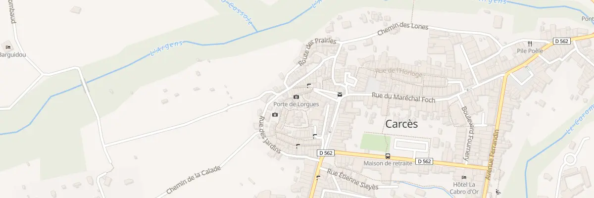 Plan du 3 Rue du Roy à Carcès