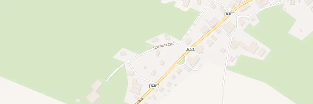 Plan du 11 Rue de la Clef à Dompierre-les-Tilleuls