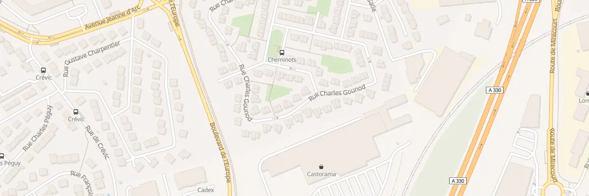 Plan du 49 Rue Charles Gounod à Vandœuvre-lès-Nancy