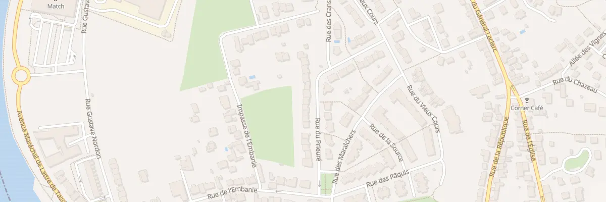 Plan du 19 Rue du Prieuré à Malzéville