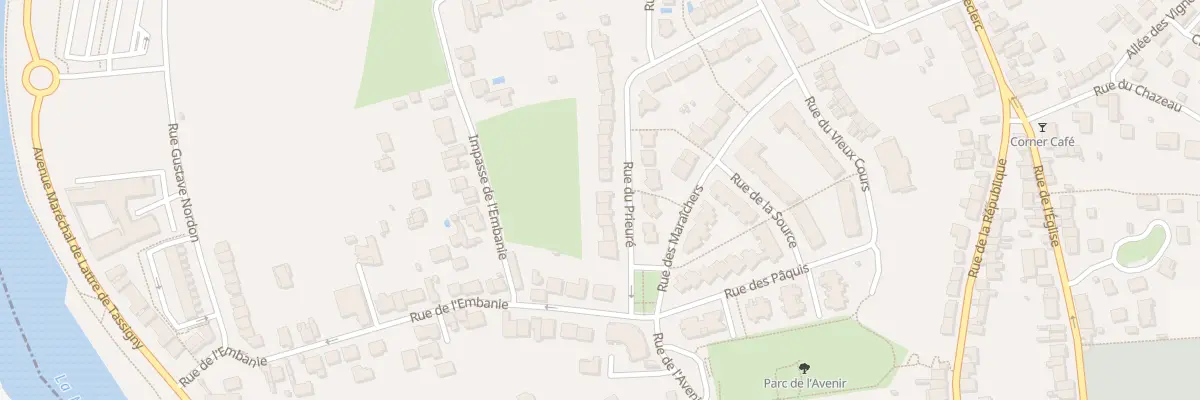 Plan du 9 Rue du Prieuré à Malzéville