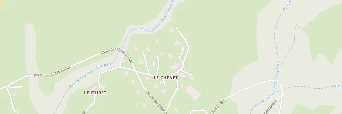 Plan du 163 Rte de la Tuilière à Fillière