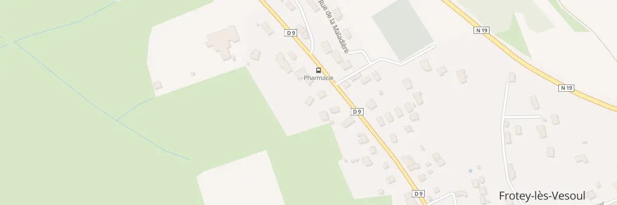 Plan du 20B Av de l’Ancienne Mairie à Frotey-lès-Vesoul
