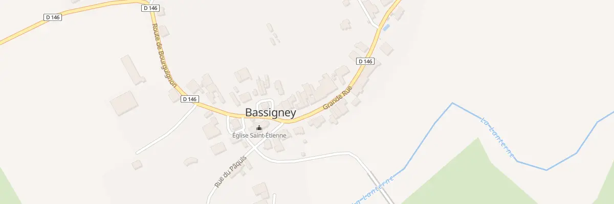 Plan du 18 Grande Rue à Bassigney