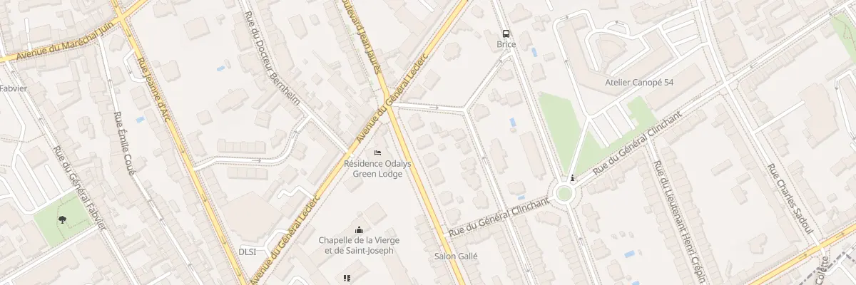 Plan du 3 Bd Georges Clémenceau à Nancy