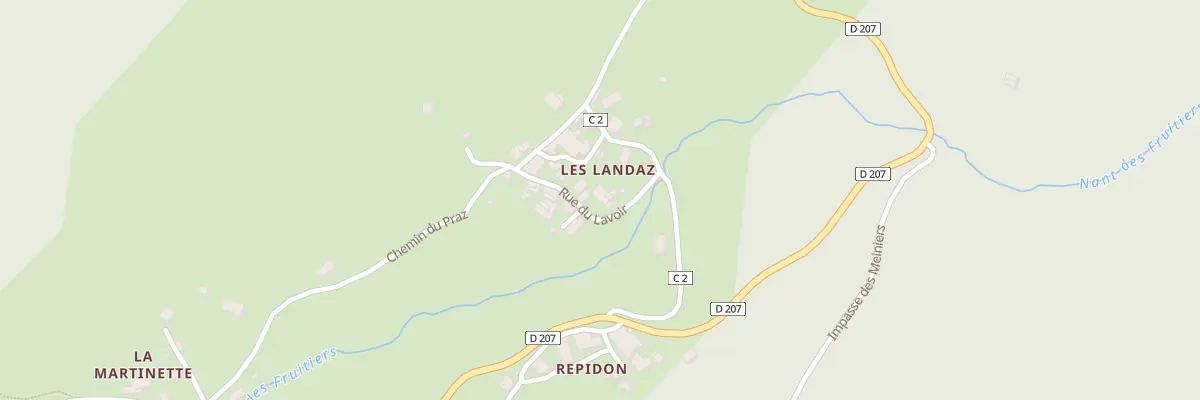 Plan du 60 Rue du lavoir à La Table