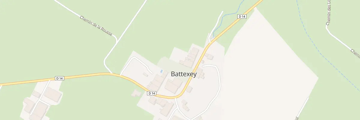 Plan du 8 Le Village à Battexey