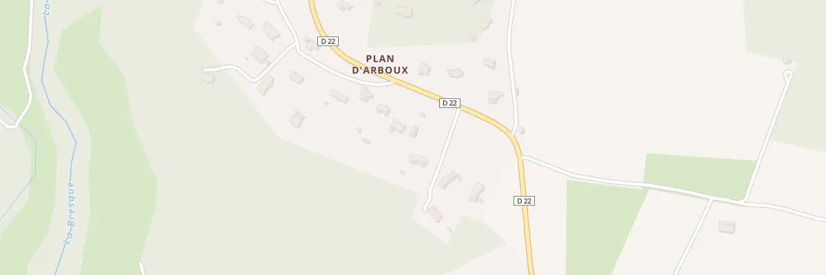 Plan du 6001 Le Haut Plan d’Arboux à Sillans-la-Cascade