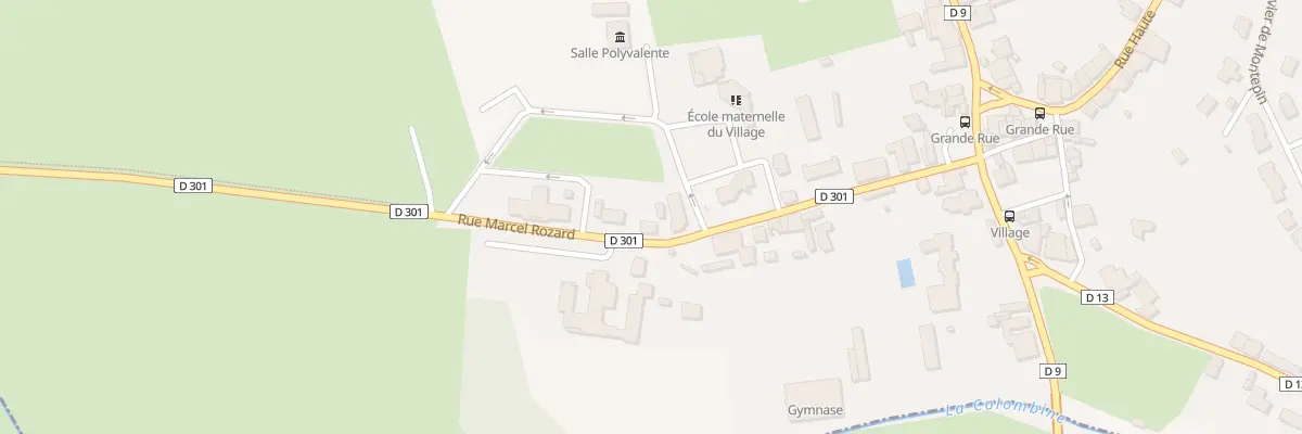 Plan du 26 Rue Marcel Rozard à Frotey-lès-Vesoul