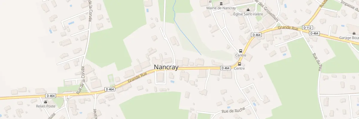 Plan du 27 Gr Grande Rue à Nancray