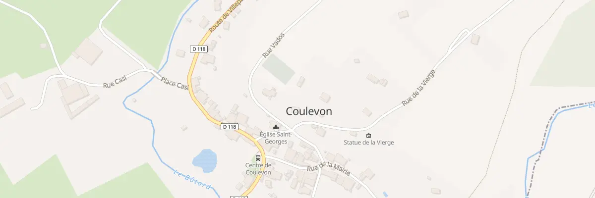 Plan du 2 Rue Vados à Coulevon