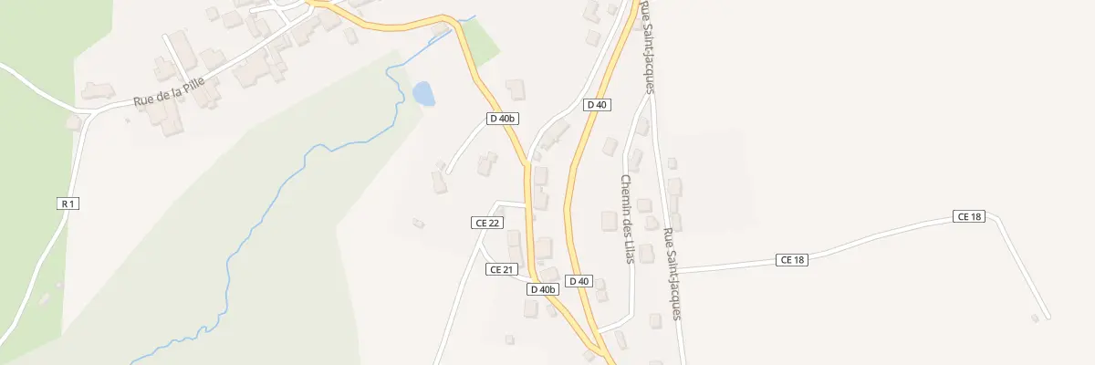 Plan du 3 Rue des Hautes Fontaines à Vioménil