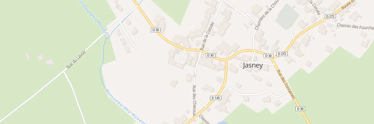 Plan du 1 Le Château à Jasney