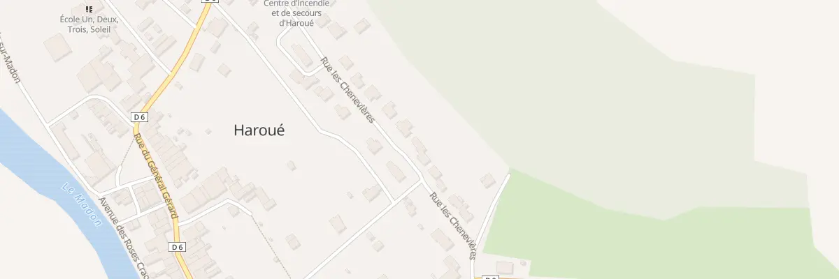 Plan du 18 Sen des Chenevieres à Haroué
