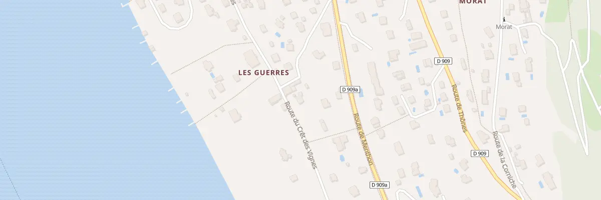 Plan du 60 Rte du Crêt des Vignes à Veyrier-du-Lac