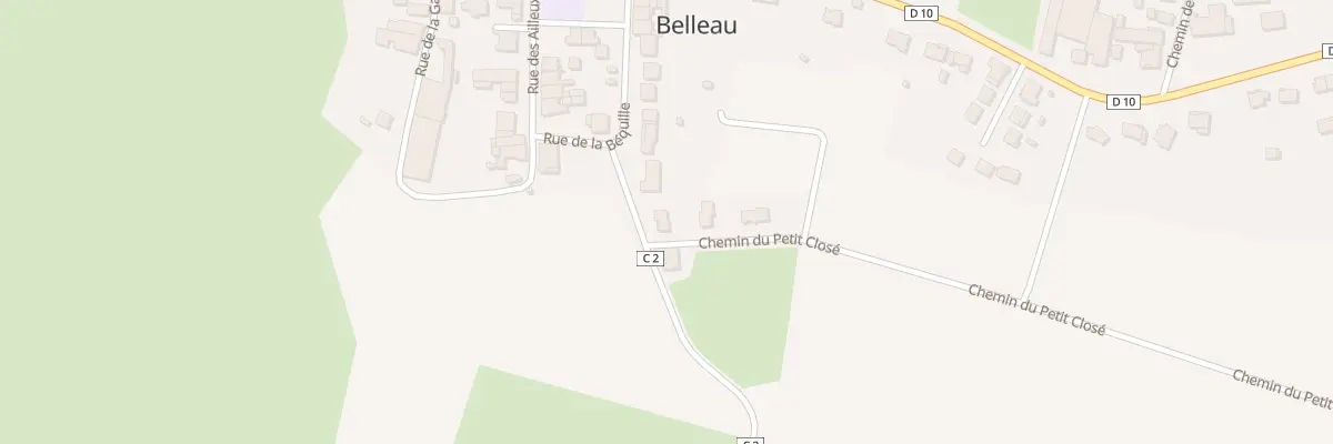Plan du 3 Rue du Buzion à Belleau