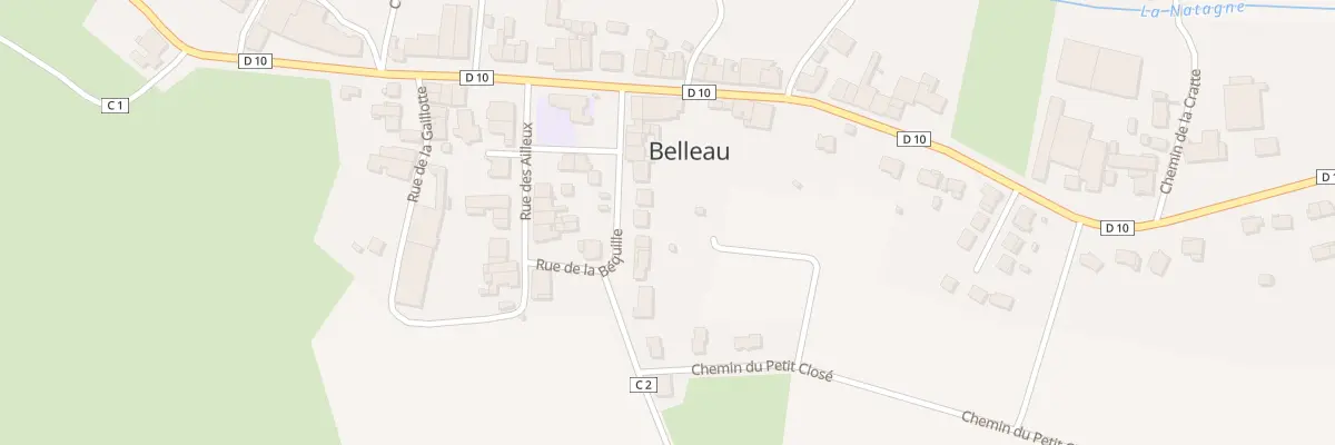 Plan du 11 Rue Béquille à Belleau