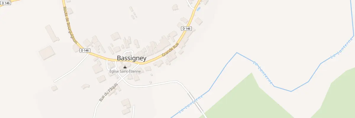 Plan du 15 Grande Rue à Bassigney
