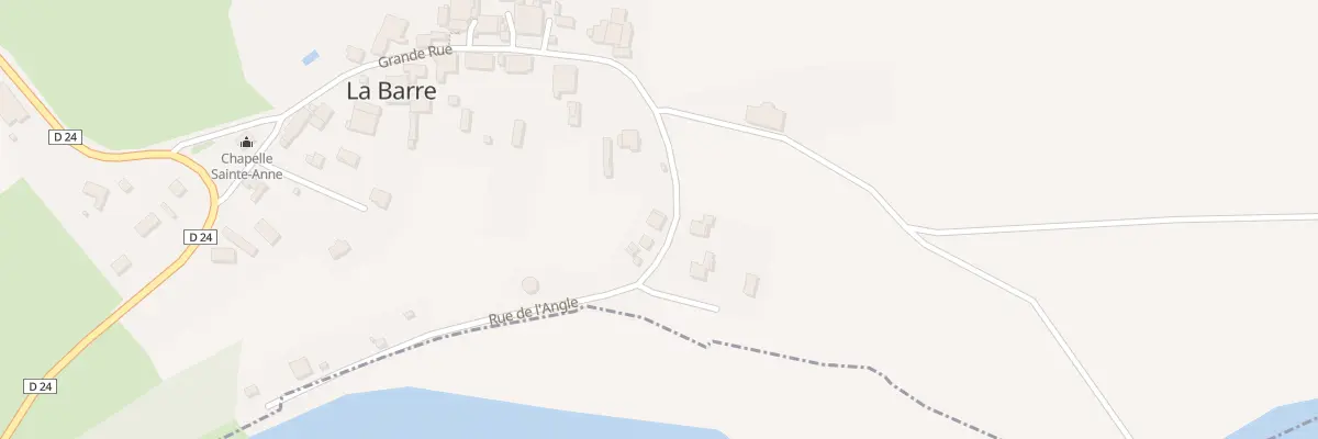 Plan du 1 Rue de l’Angle à La Barre