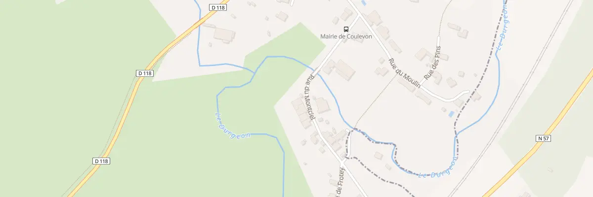 Plan du 4 Rue du Montciel à Coulevon