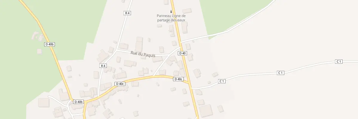 Plan du 8 Rue de Bains Les Bains à Vioménil