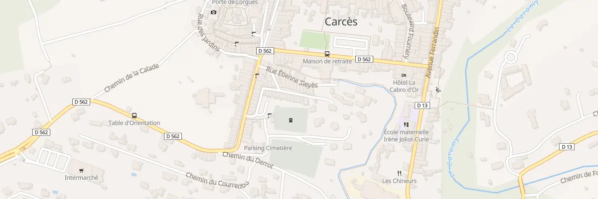 Plan du 22 Imp des Cuves à Carcès