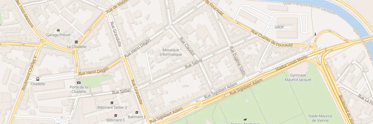 Plan du 43 Rue Sellier à Nancy