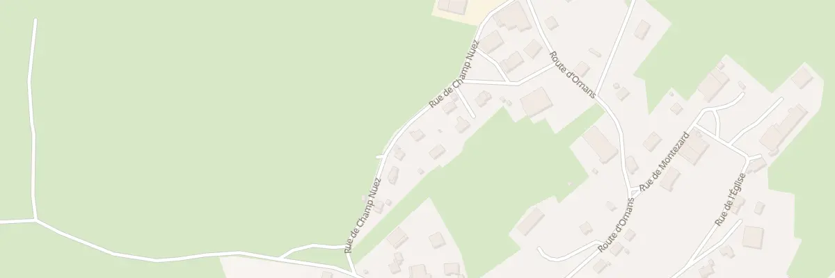 Plan du 9 Rue de Champ Nuez à Septfontaines