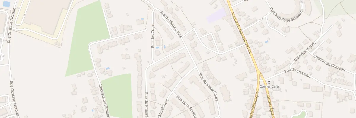 Plan du 24 Rue du Prieuré à Malzéville