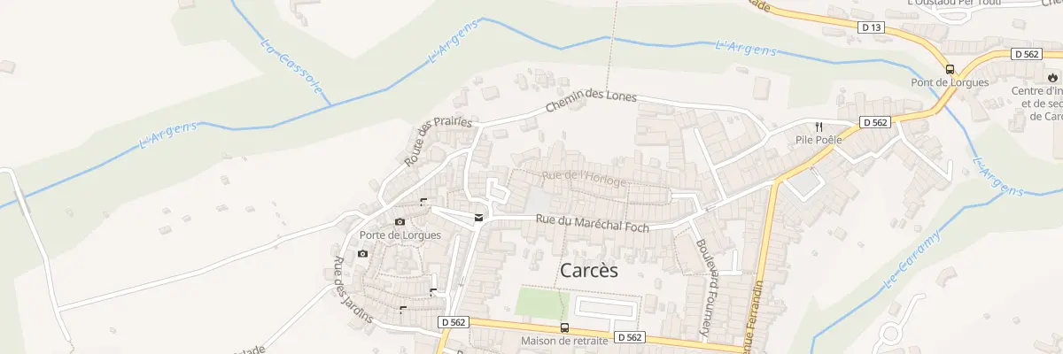 Plan du 27 Rue de l’Horloge à Carcès
