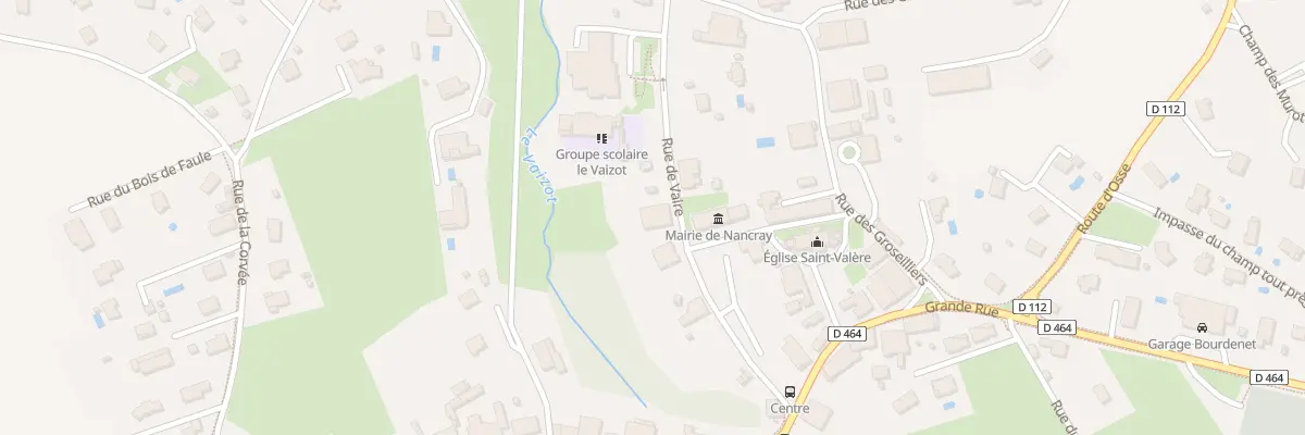 Plan du 7 Rue de Vaire à Nancray