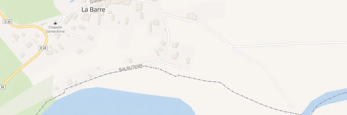 Plan du 8 Rue de l’Angle à La Barre