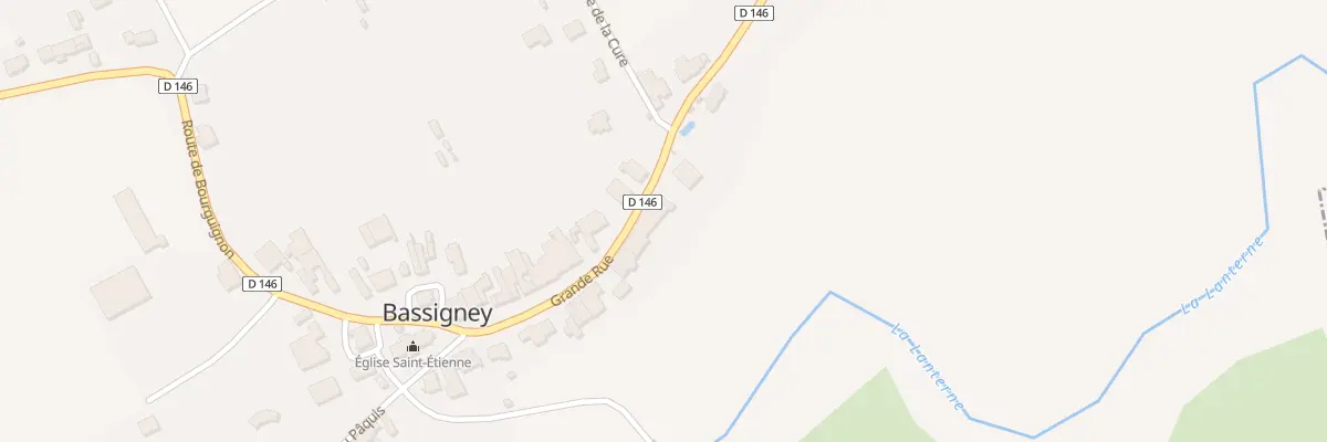 Plan du 5 Grande Rue à Bassigney