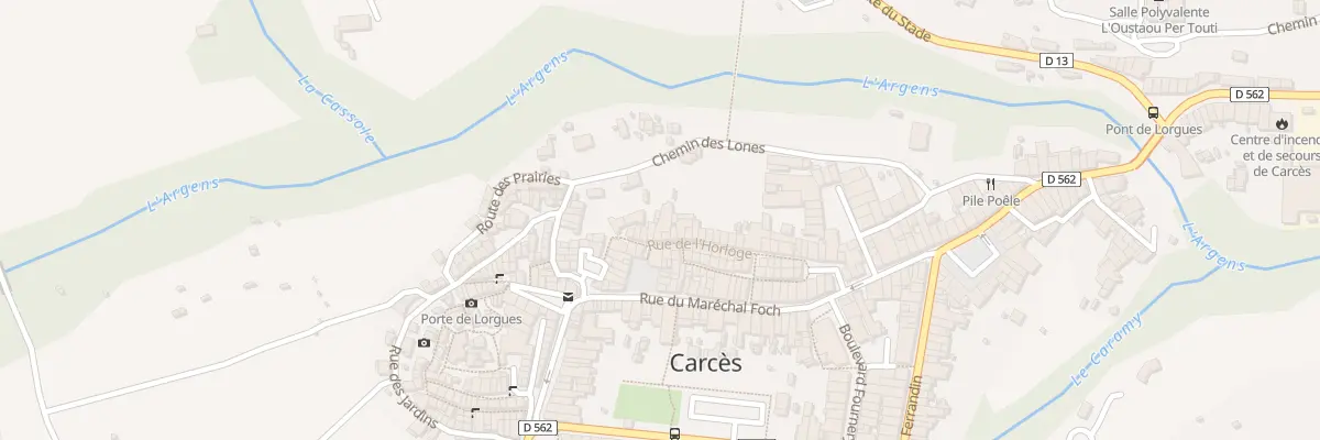 Plan du 48 Rue de l’Horloge à Carcès