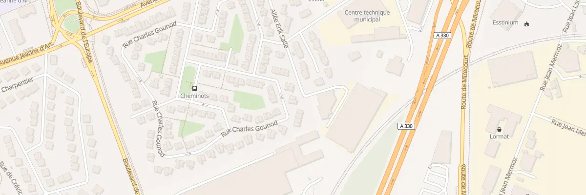 Plan du 148 Rue Charles Gounod à Vandœuvre-lès-Nancy