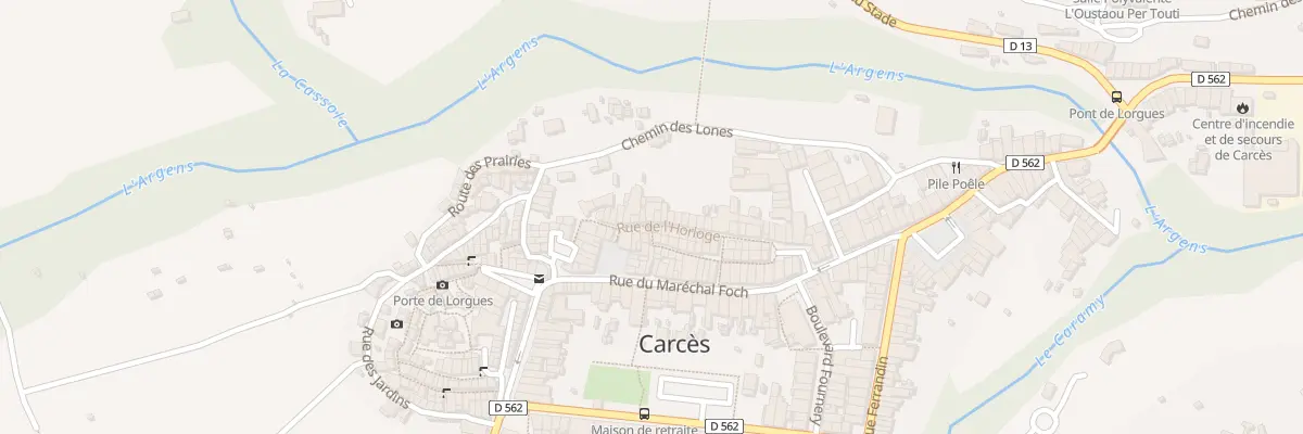 Plan du 42A Rue de l’Horloge à Carcès