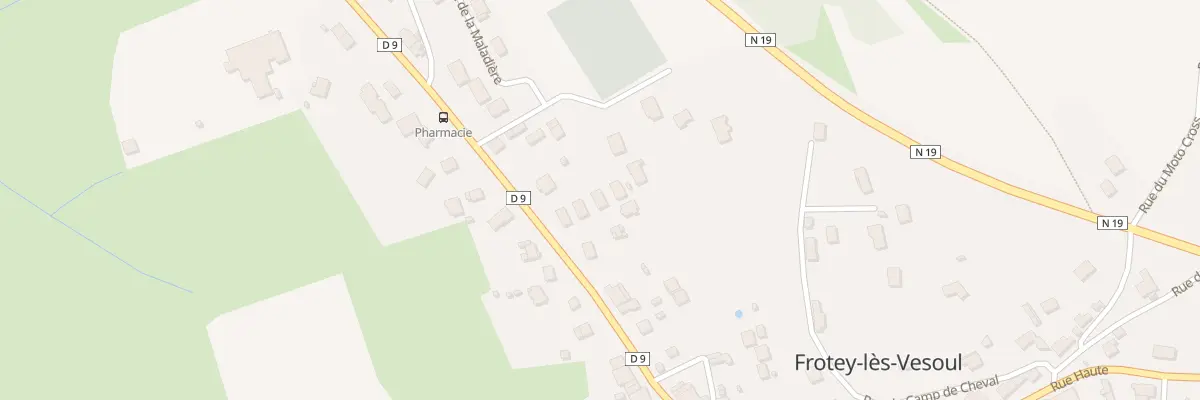 Plan du 27B Av de l’Ancienne Mairie à Frotey-lès-Vesoul