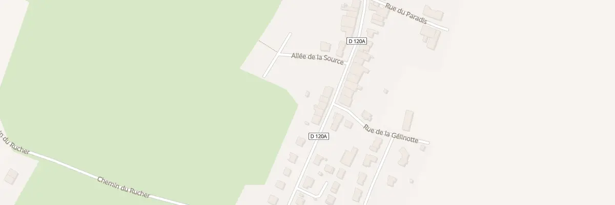 Plan du 50 Rue de Bénicourt à Clémery