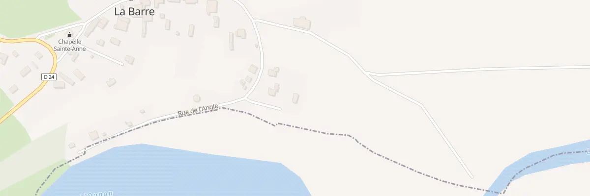 Plan du 9002 Aux Fougeres à La Barre