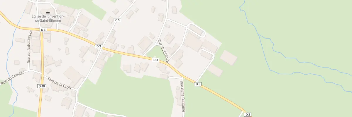 Plan du 2 Rue du Chimpy à Escles