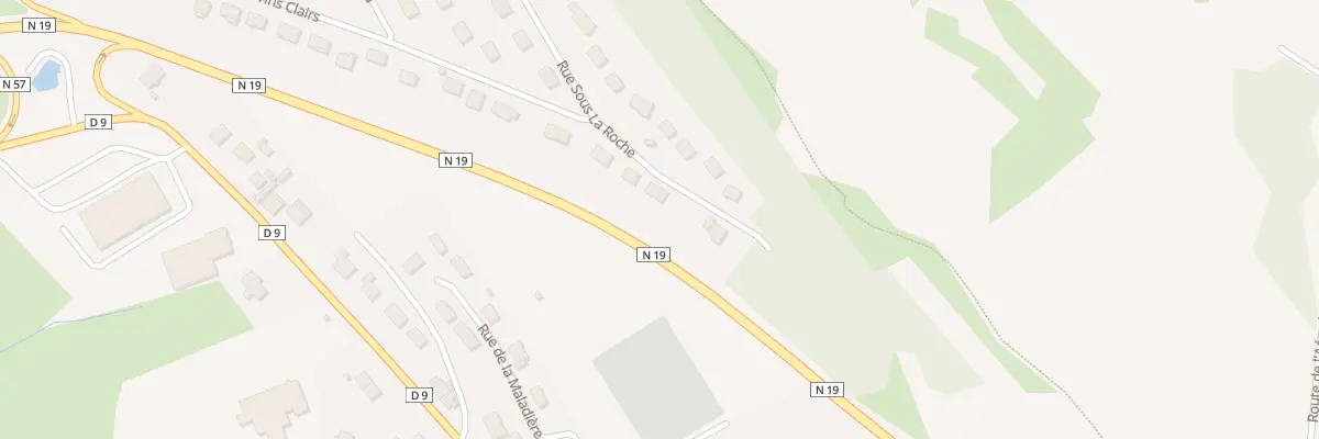 Plan du 58 Rue sous la Roche à Frotey-lès-Vesoul