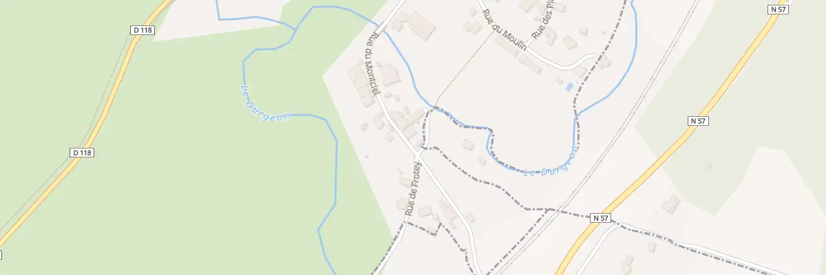 Plan du 11 Rue du Montciel à Coulevon
