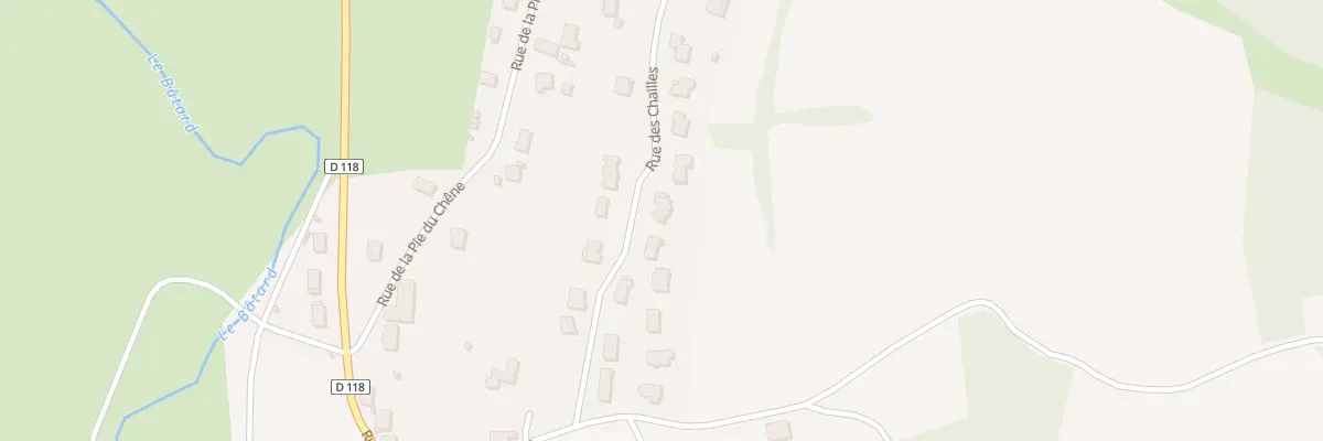 Plan du 21 Rue des Chailles à Villeparois