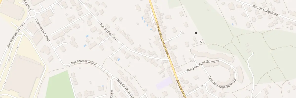 Plan du 6 Rue du Pavillon à Malzéville