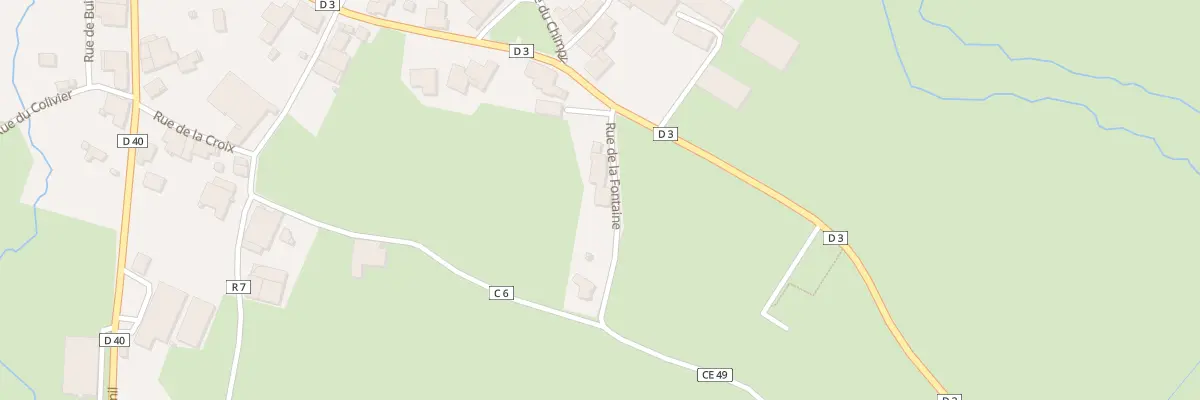 Plan du 4 Rue de la Fontaine à Escles