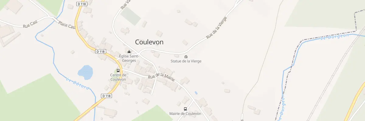 Plan du 4 Rue de la Vierge à Coulevon