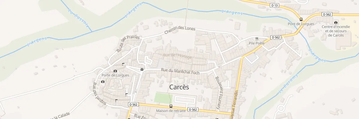 Plan du 5366 Rue Jean Bremond à Carcès