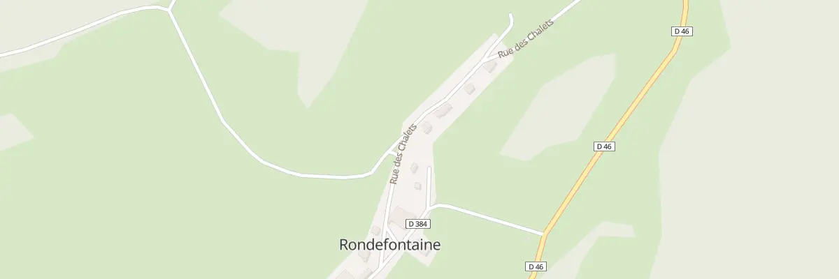 Plan du 1 Rue des Chalets à Rondefontaine